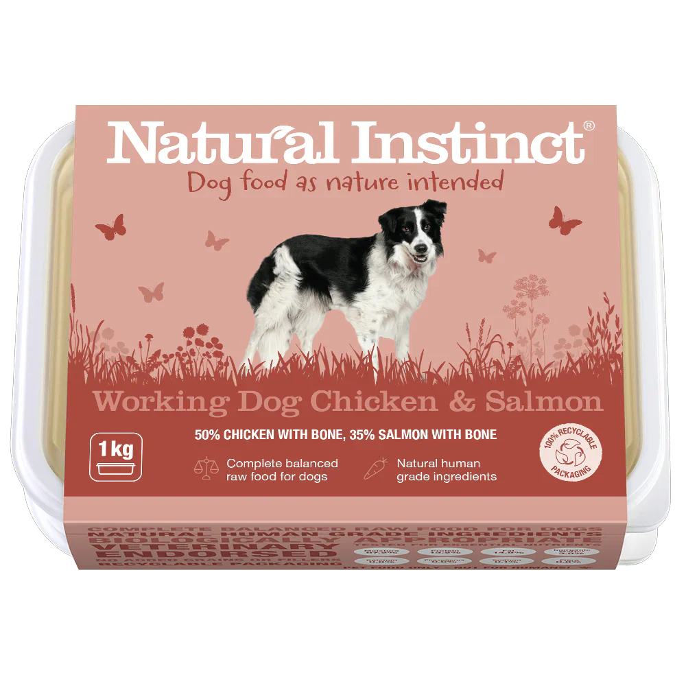 Natural Instinct Working Dog Salmon & Chicken