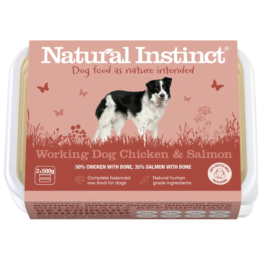 Natural Instinct Working Dog Salmon & Chicken