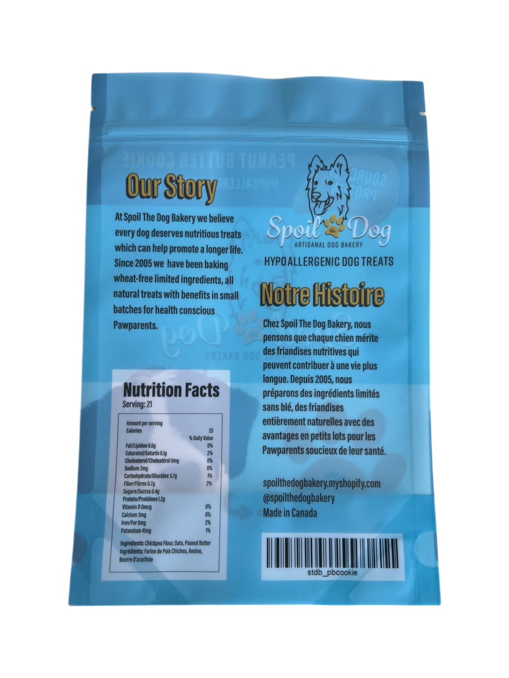 Classic Dog Treat Biscuits Pack, Wheat-Free - Peanut Butter