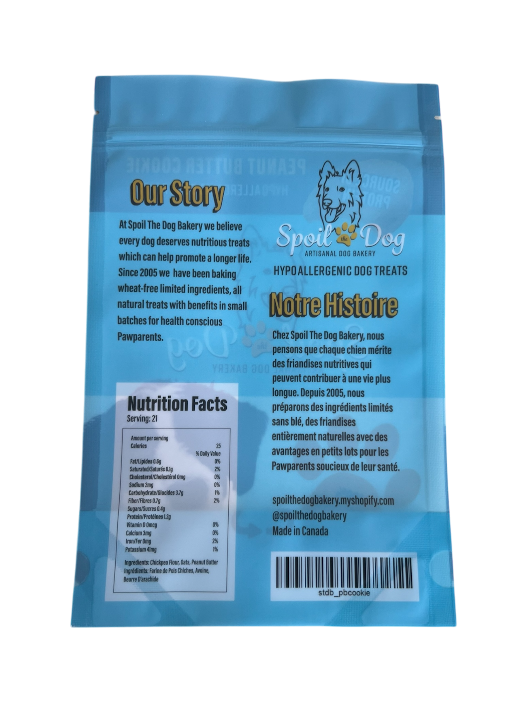 Classic Dog Treat Biscuits Pack, Wheat-Free - Peanut Butter
