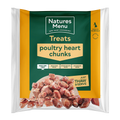 Natures Menu Raw Frozen Meat Chunks Poultry Hearts 1kg