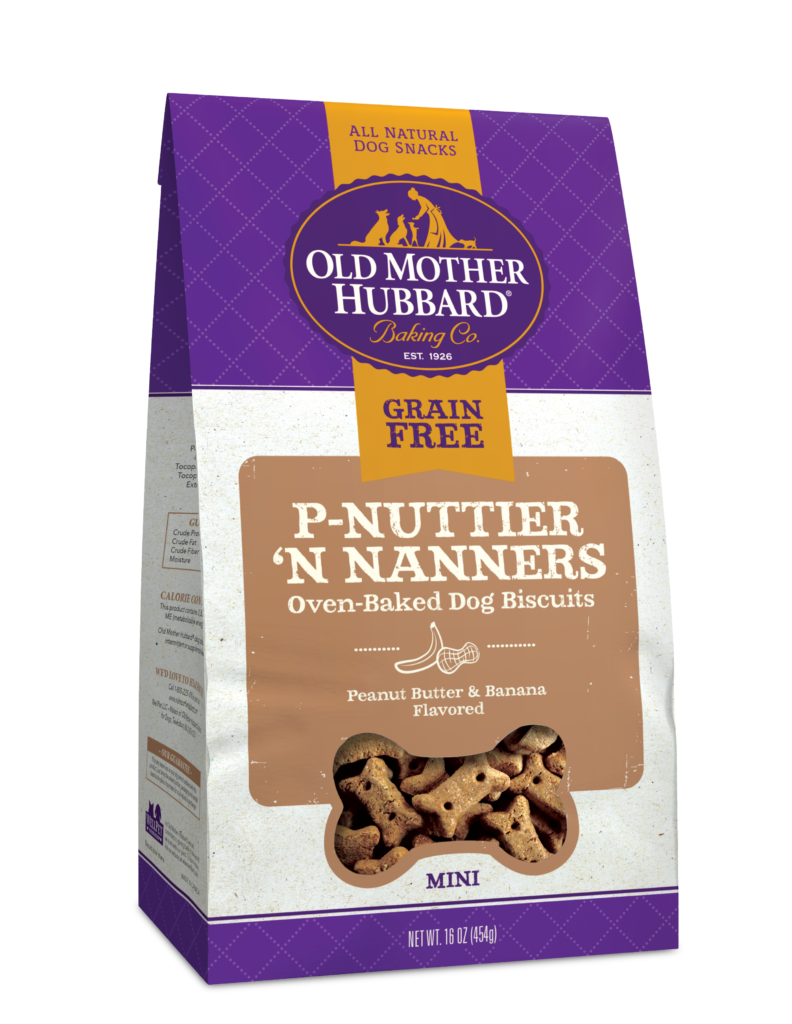 Old Mother Hubbard P-Nuttier 'N Nanners Mini Biscuits Dog Treats