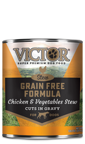 Victor Grain Free Formula Chicken and Vegetables Cuts in Gravy