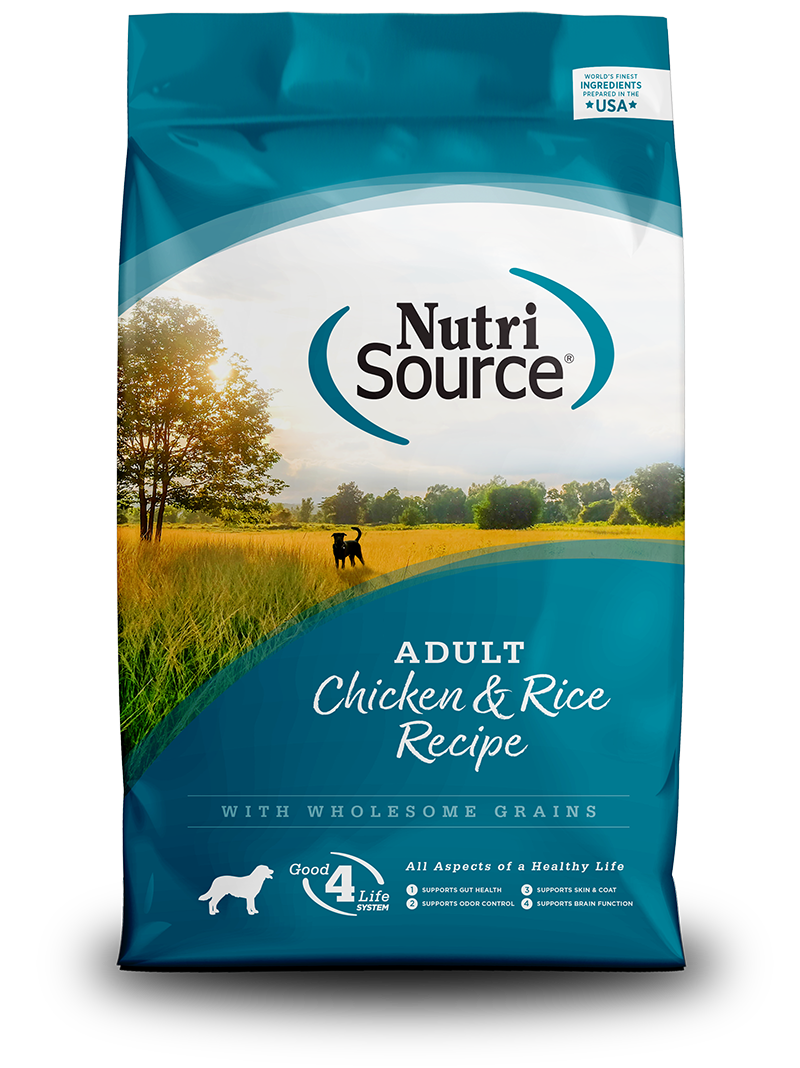 NutriSource® Adult Chicken & Rice Recipe Dry Dog Food