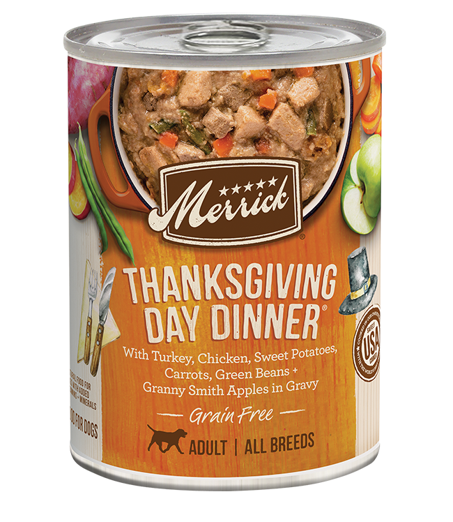 Merrick Grain Free Thanksgiving Day Dinner in Gravy