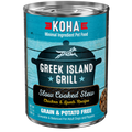 Koha Greek Island Grill Slow Cooked Stew Chicken and Lamb for Dogs