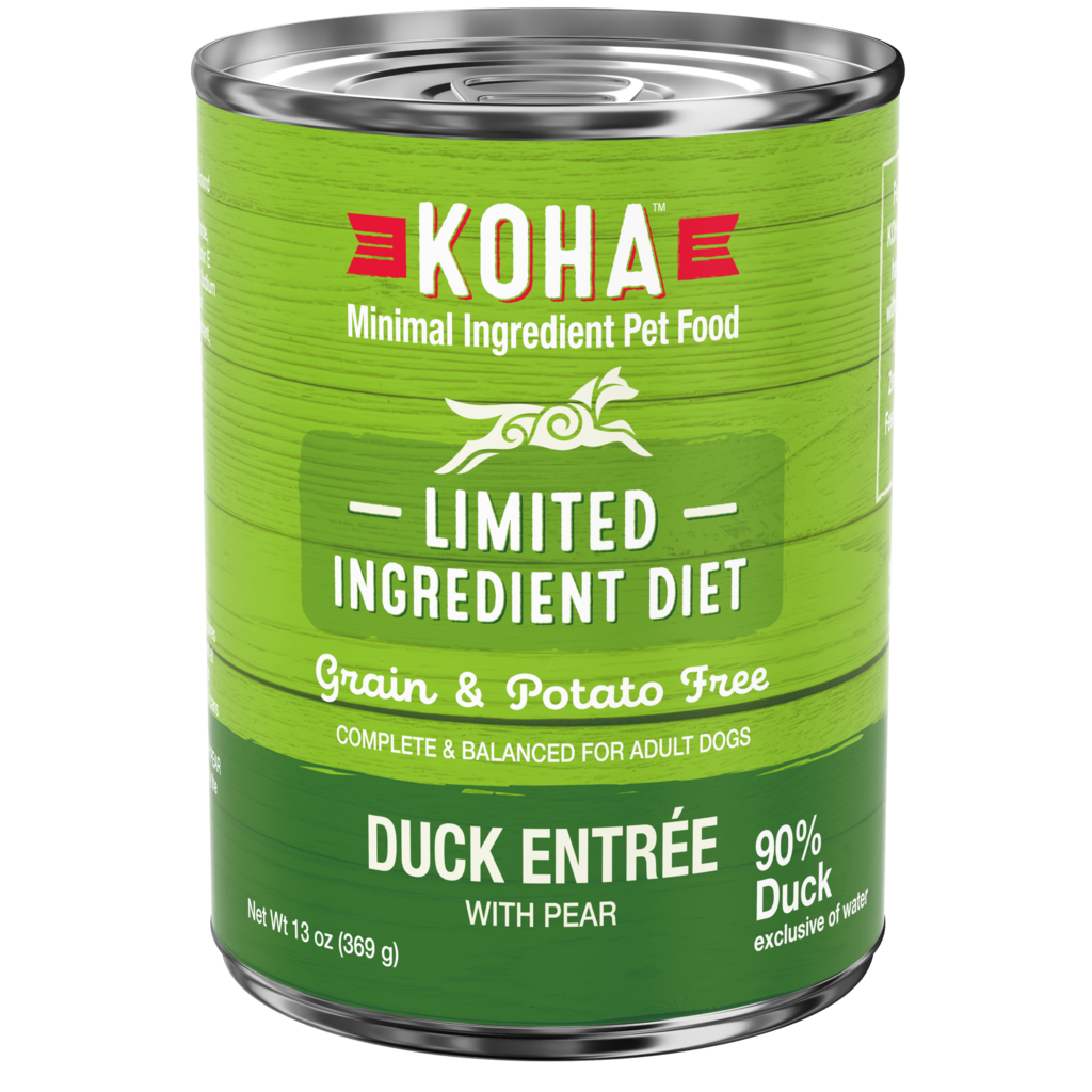 Koha Limited Ingredient Diet Duck Entrée for Dogs