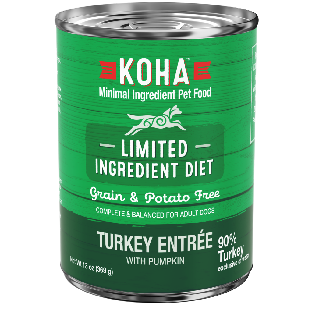 Koha Limited Ingredient Diet Turkey Entrée for Dogs