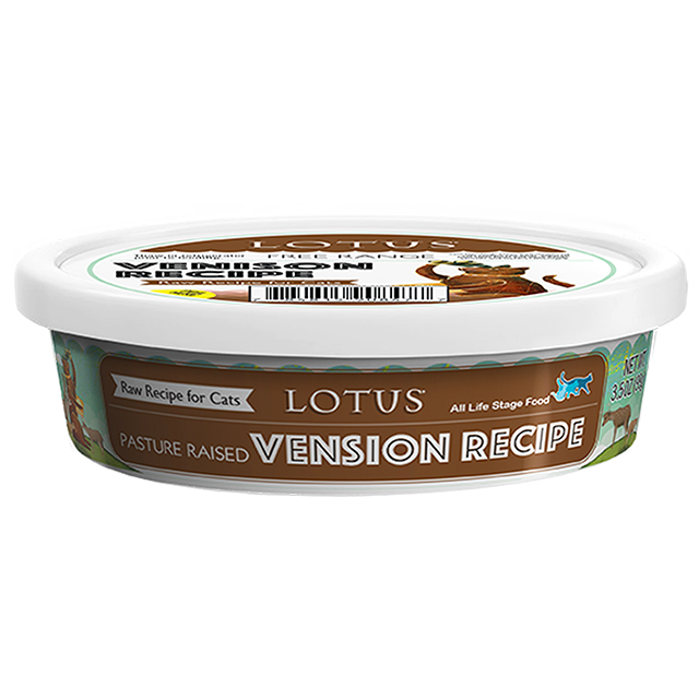 Lotus Raw Cat Food Venison Recipe