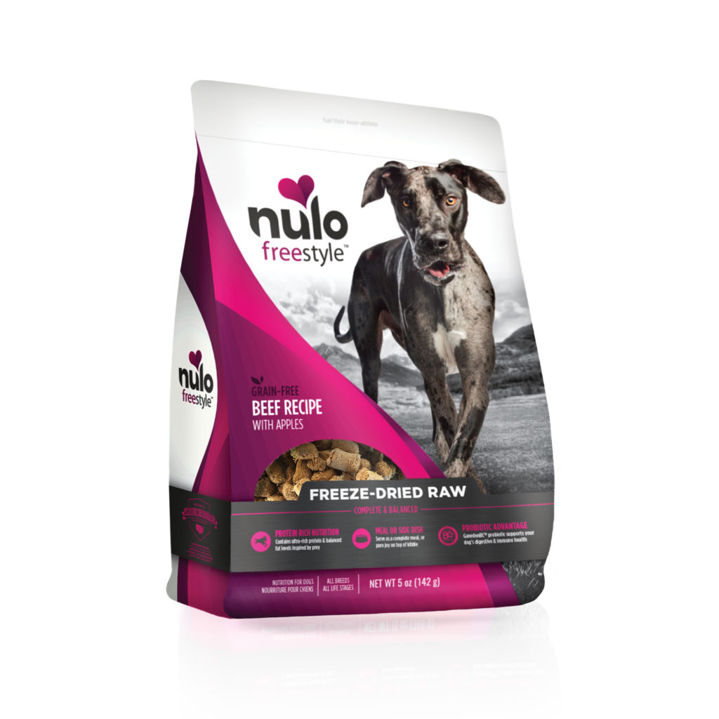 Nulo Freestyle Freeze-Dried Raw Beef with Apples