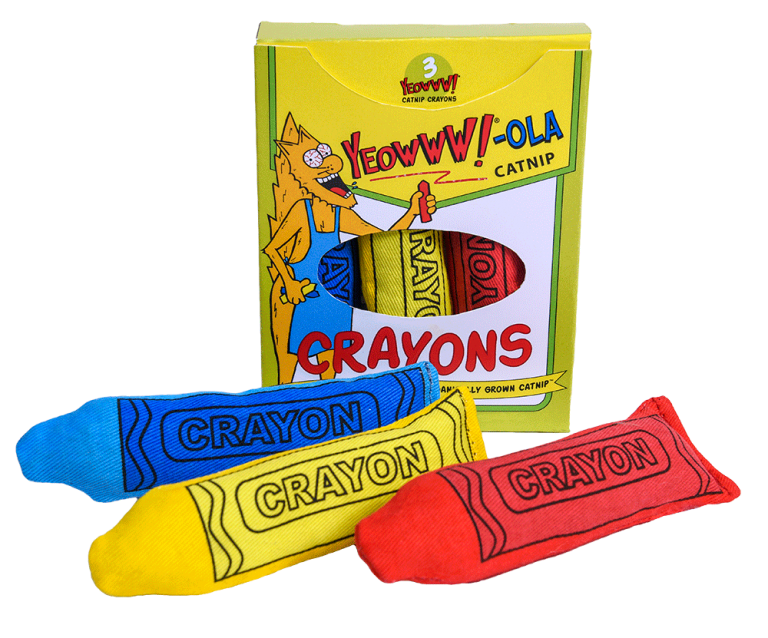 DuckyWorld Products, Inc YEOWWW!-OLA CATNIP CRAYONS