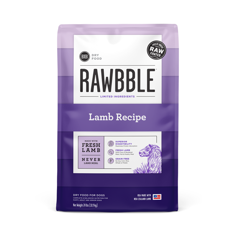 BIXBI Pet RAWBBLE® DRY DOG FOOD - LAMB RECIPE