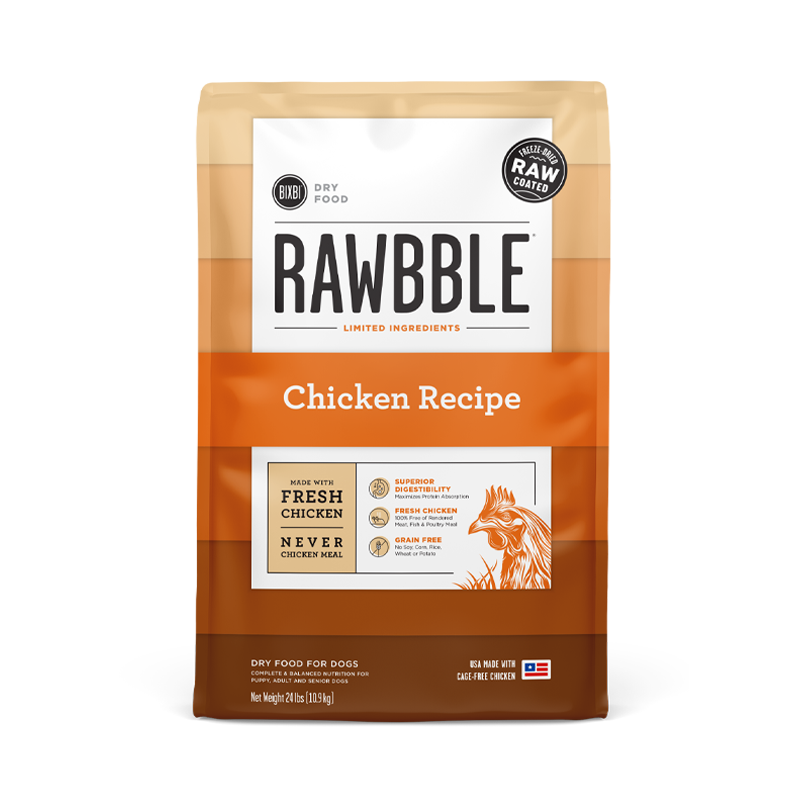 BIXBI PET RAWBBLE® DRY DOG FOOD - CHICKEN RECIPE