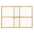 Midwest Wood and Wire Mesh Pet Gate