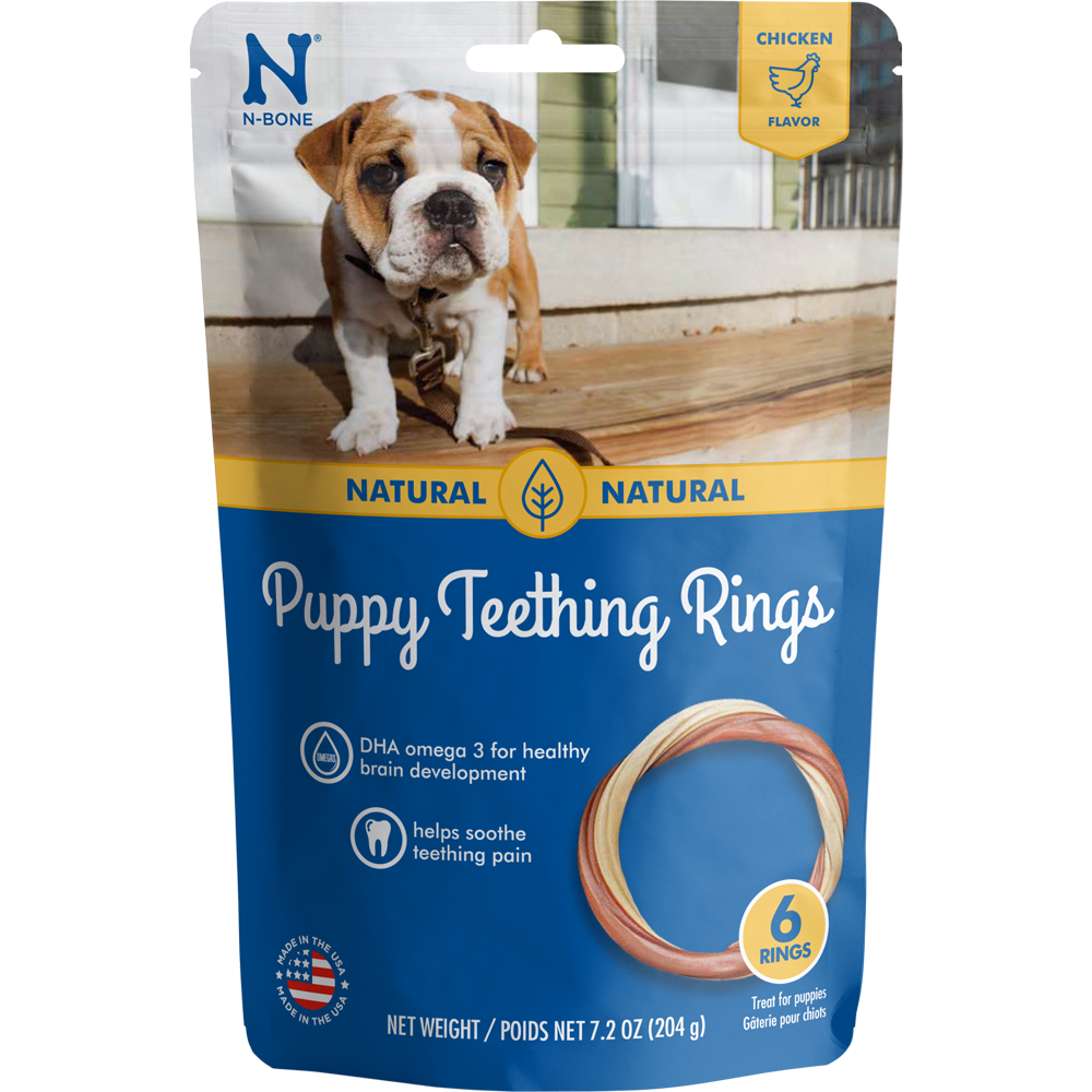 N-Bone® Puppy Teething Rings Chicken Flavor