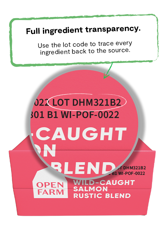 Open Farm Wild-Caught Salmon Rustic Blend