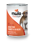 Nulo FreeStyle Trim Grain Free Turkey & Cod Recipe Canned Adult Dog Food