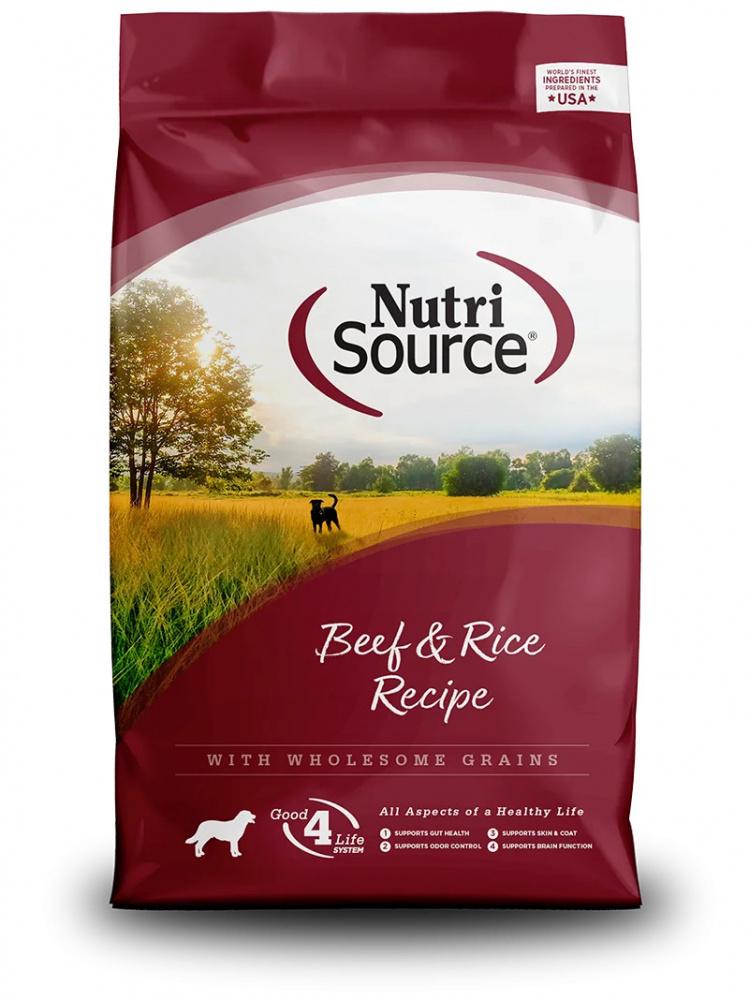 NutriSource® Beef & Rice Recipe Dry Dog Food