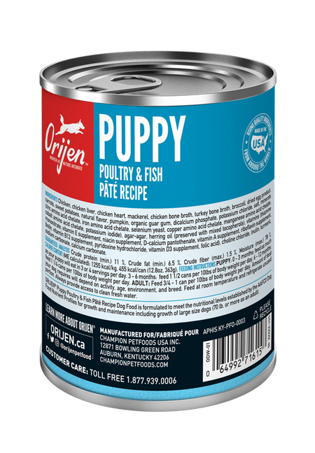 Orijen Puppy Poultry And Fish Pâté Recipe