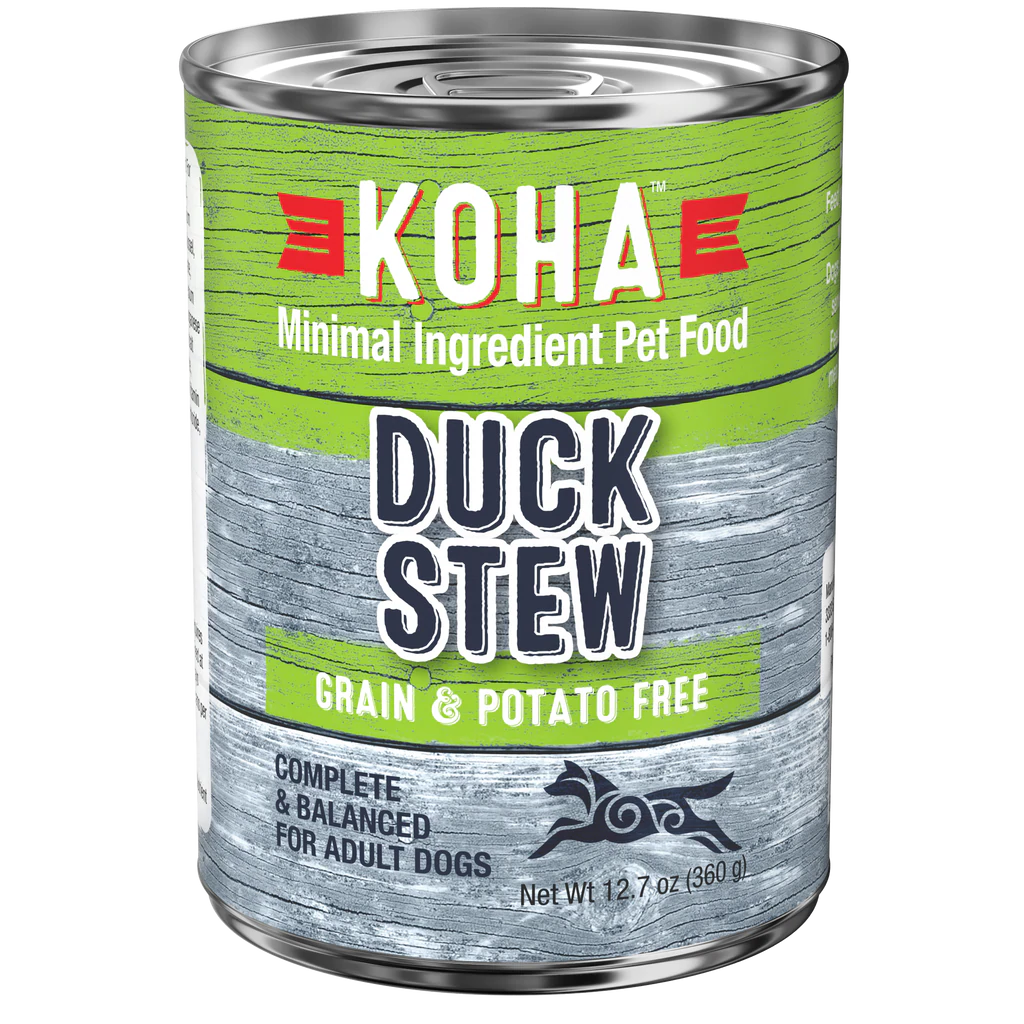 Koha Minimal Ingredient Duck Stew for Dogs