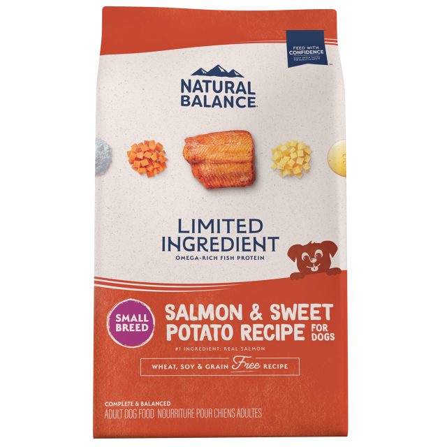 Natural Balance Limited Ingredient Grain Free Salmon & Sweet Potato Small Breed Recipe Dry Dog Food