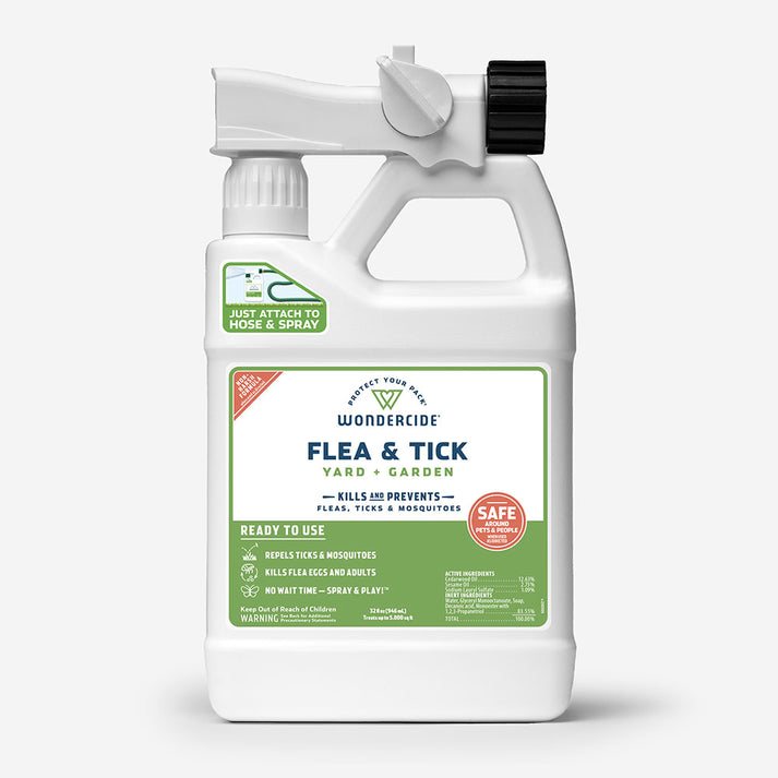 Wondercide Flea & Tick Concentrate for Yard + Garden with Natural Essential Oils