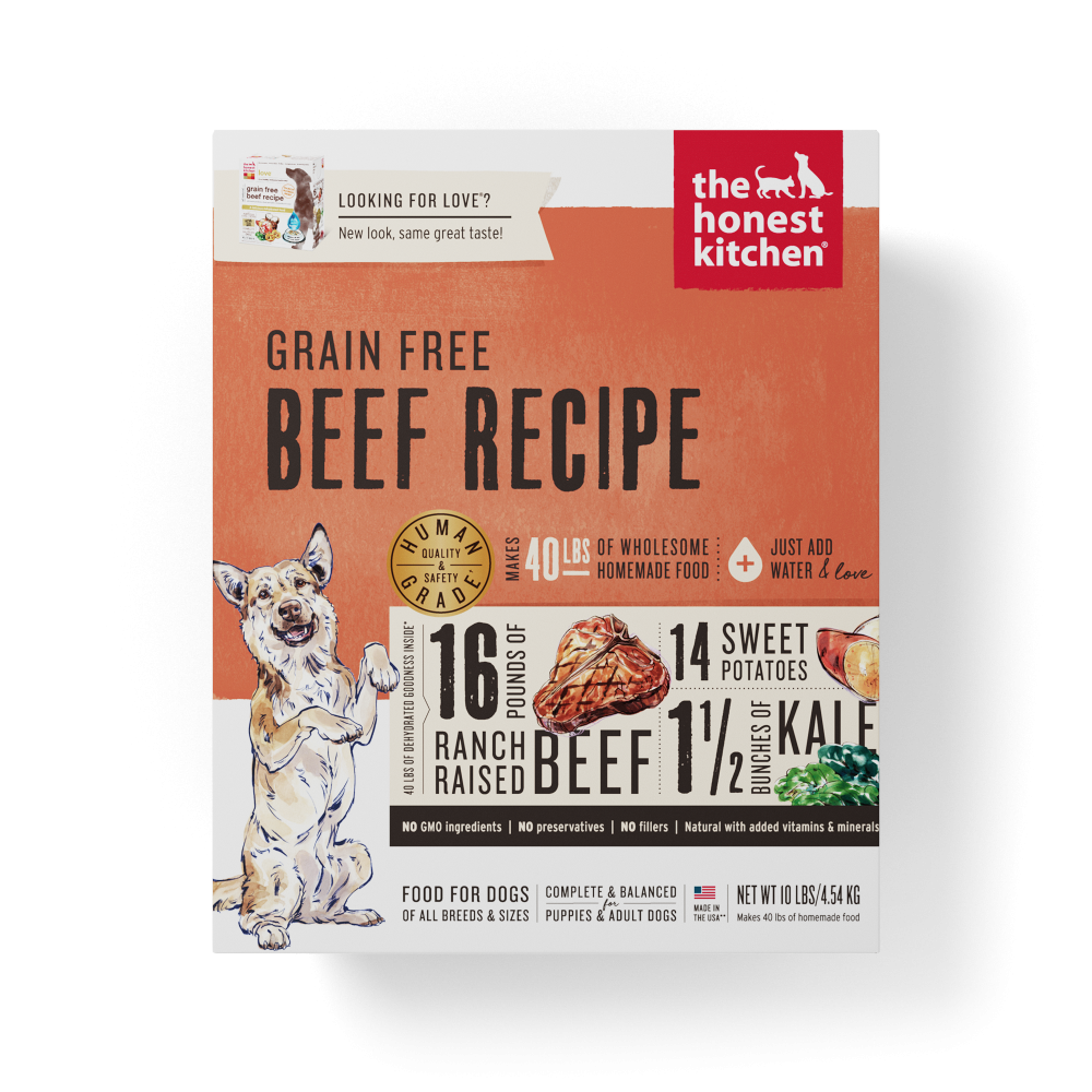 The Honest Kitchen Dehydrated Grain Free Beef All Life Stages Dog Food