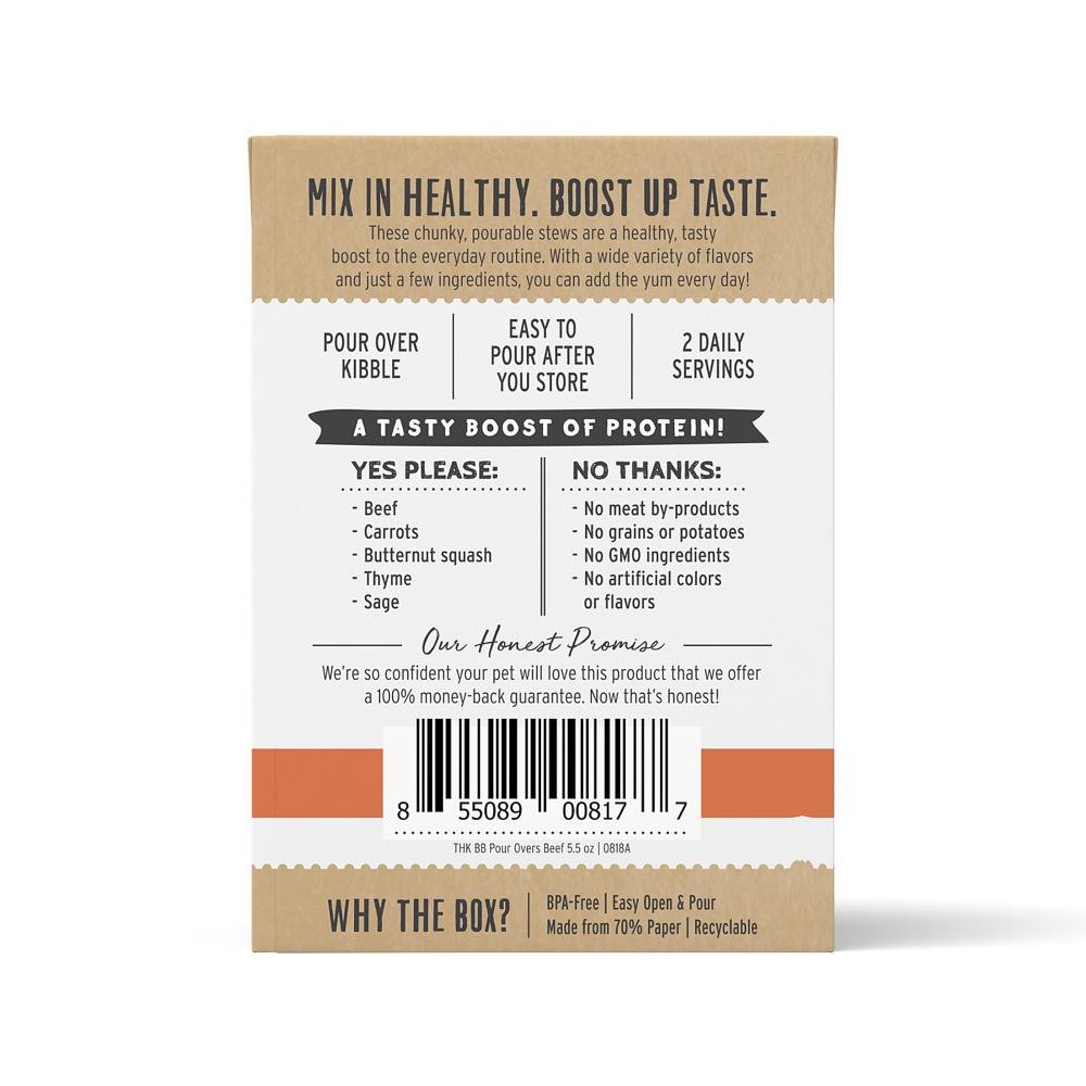 The Honest Kitchen Bone Broth Pour Overs - Beef Stew