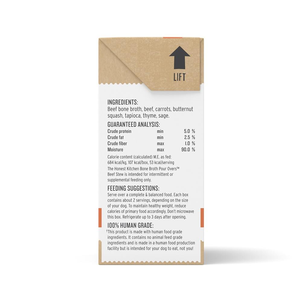 The Honest Kitchen Bone Broth Pour Overs - Beef Stew