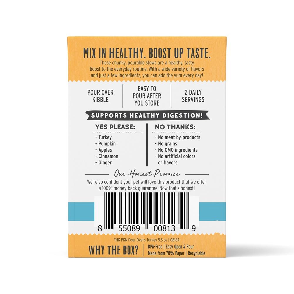 The Honest Kitchen Pumpkin Pour Overs - Turkey & Pumpkin Stew