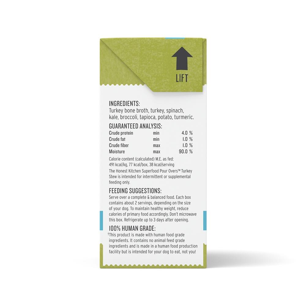 The Honest Kitchen Superfood Pour Overs - Turkey Stew