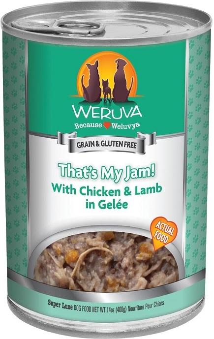 Weruva That's My Jam! with Chicken & Lamb in Gelée Canned Dog Food