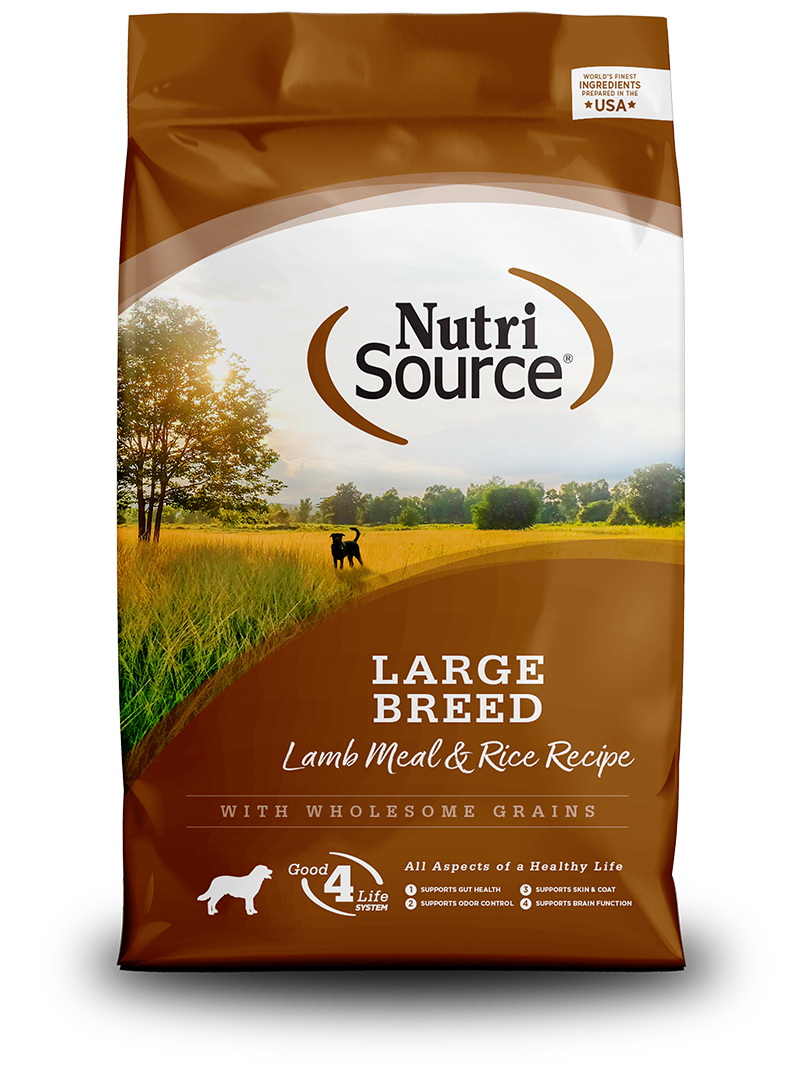 NutriSource® Large Breed Lamb Meal & Rice Recipe Dog Food