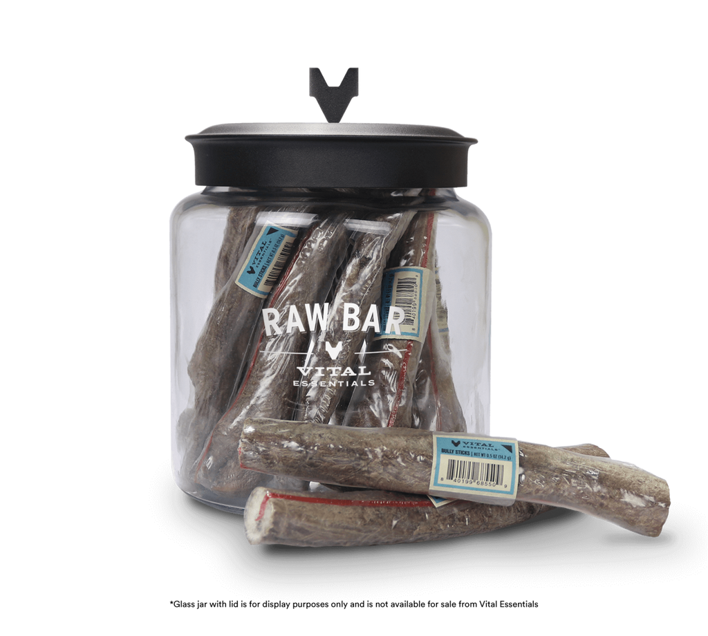 Vital Essentials Raw Bar Freeze Dried Raw Bully Sticks Dog Snacks