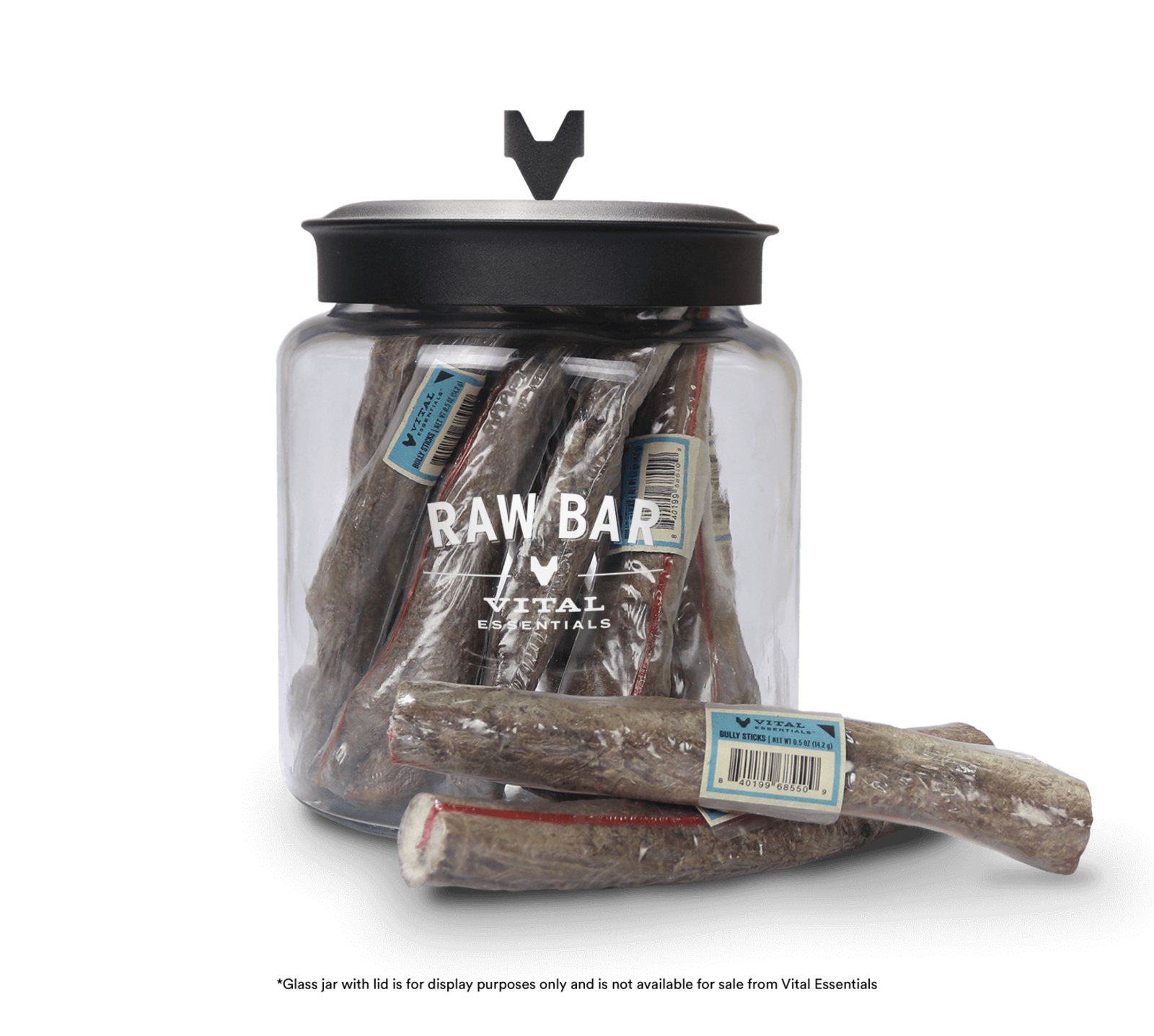 Vital Essentials Raw Bar Freeze Dried Raw Bully Sticks Dog Snacks