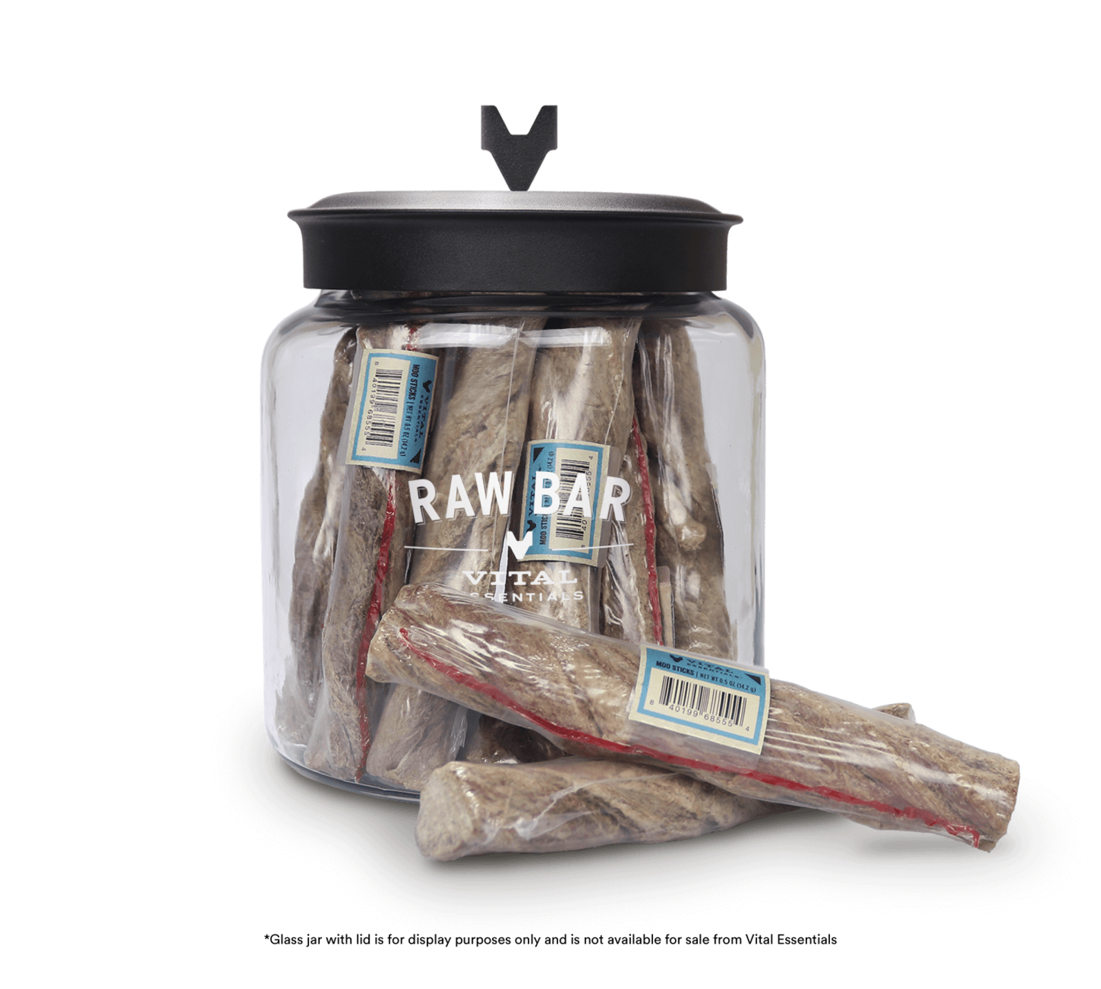 Vital Essentials Raw Bar Freeze Dried Raw Moo Sticks Dog Snacks