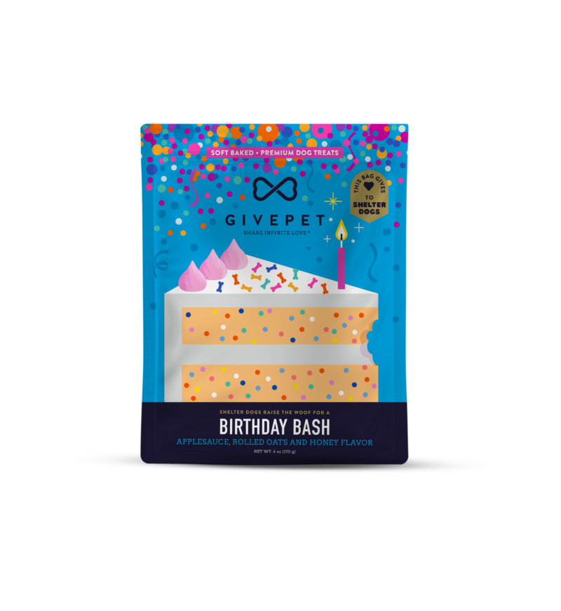 GivePet Soft-Baked Treats Birthday Bash Dog Treats