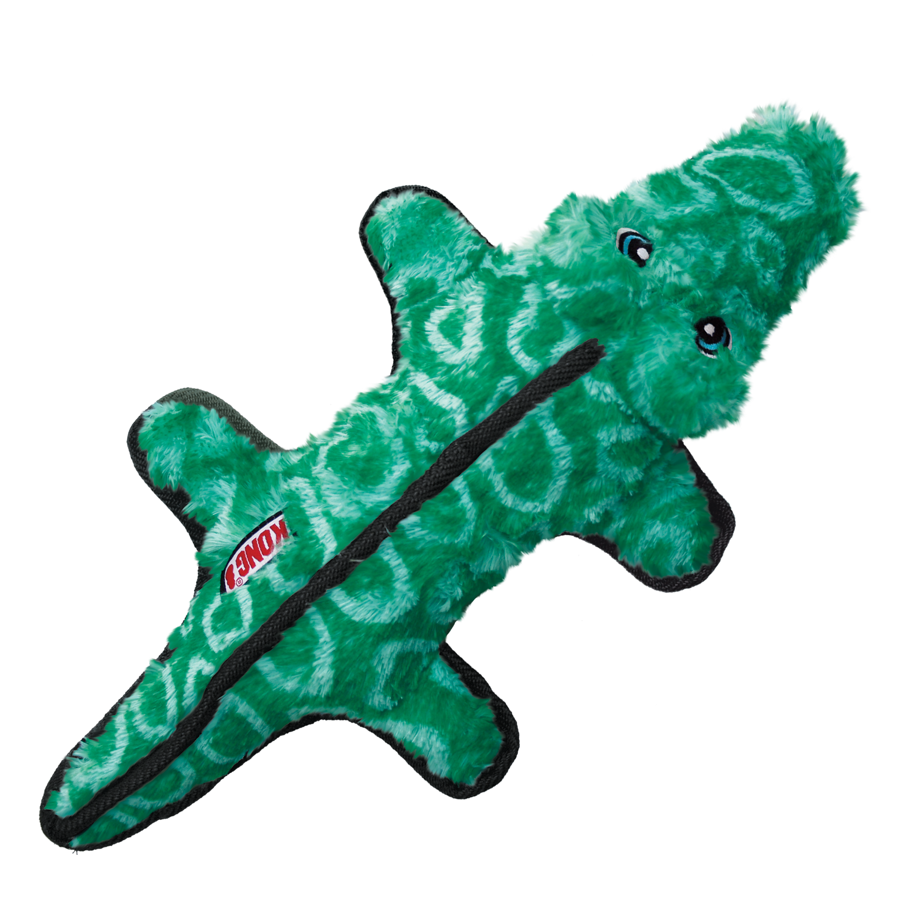 KONG Ballistic Alligator Dog Toy