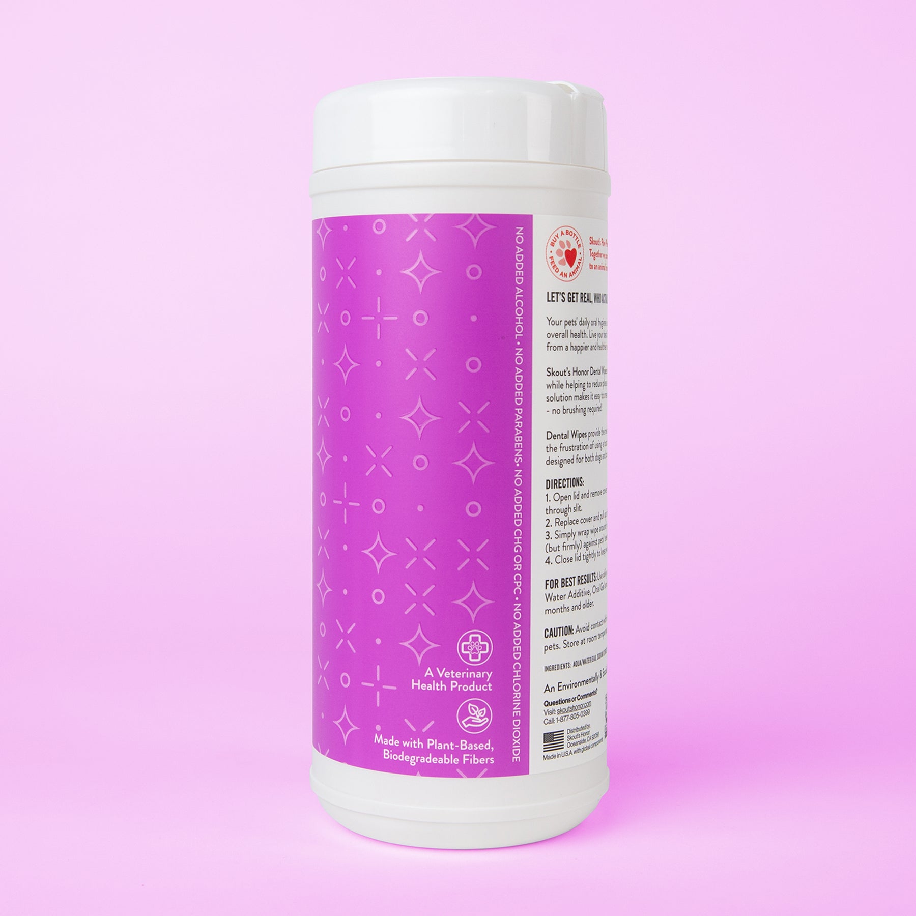 Skout's Honor Oral Care Dental Wipes