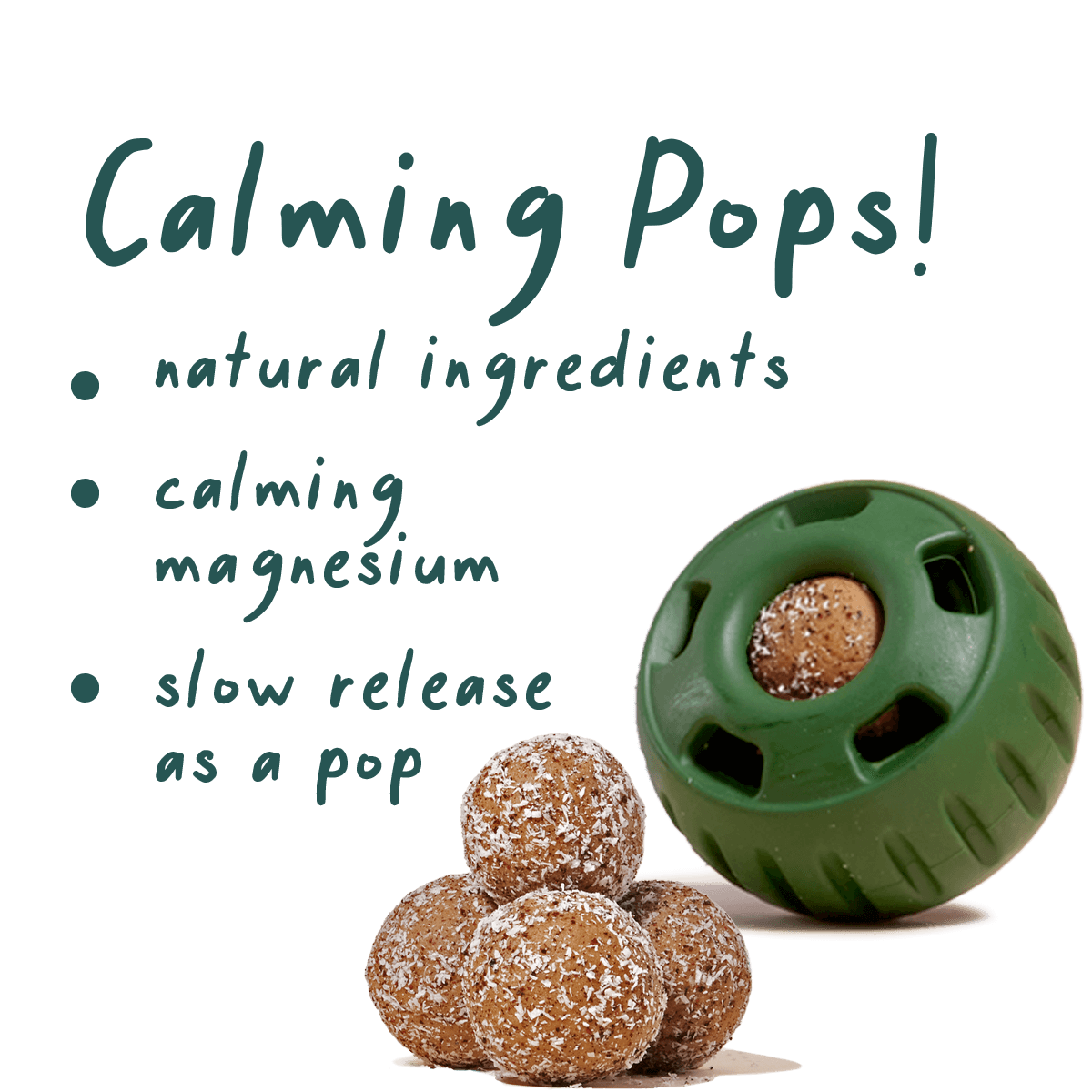 Woof Calming Vitamin Pops Dog Treats