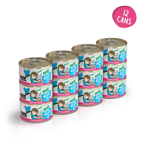Weruva BFF PLAY Check Please! Tuna & Chicken Dinner in a Hydrating Purée Cat Food