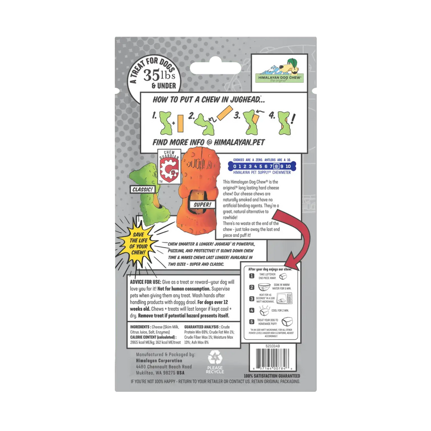 Himalayan Pet Supply Dog Chew JugHead Classic Insert