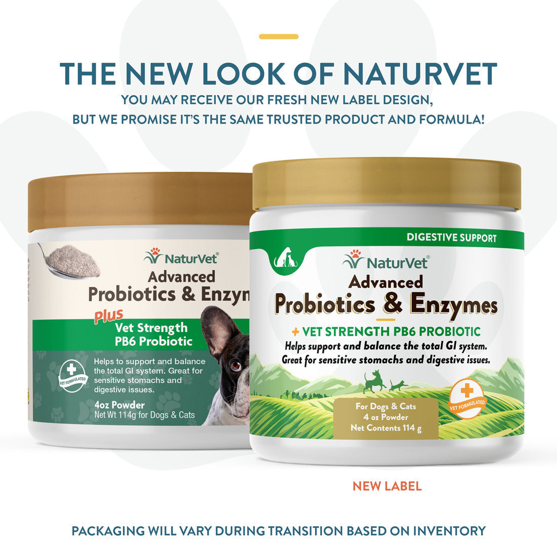 NaturVet Advanced Probiotics & Enzymes Powder