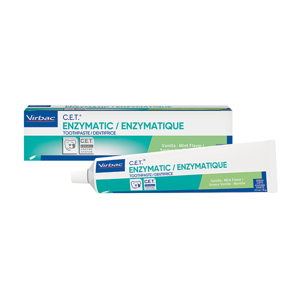 Virbac C.E.T. Enzymatic Pet Toothpaste Vanilla Mint Flavor for Dogs and Cats