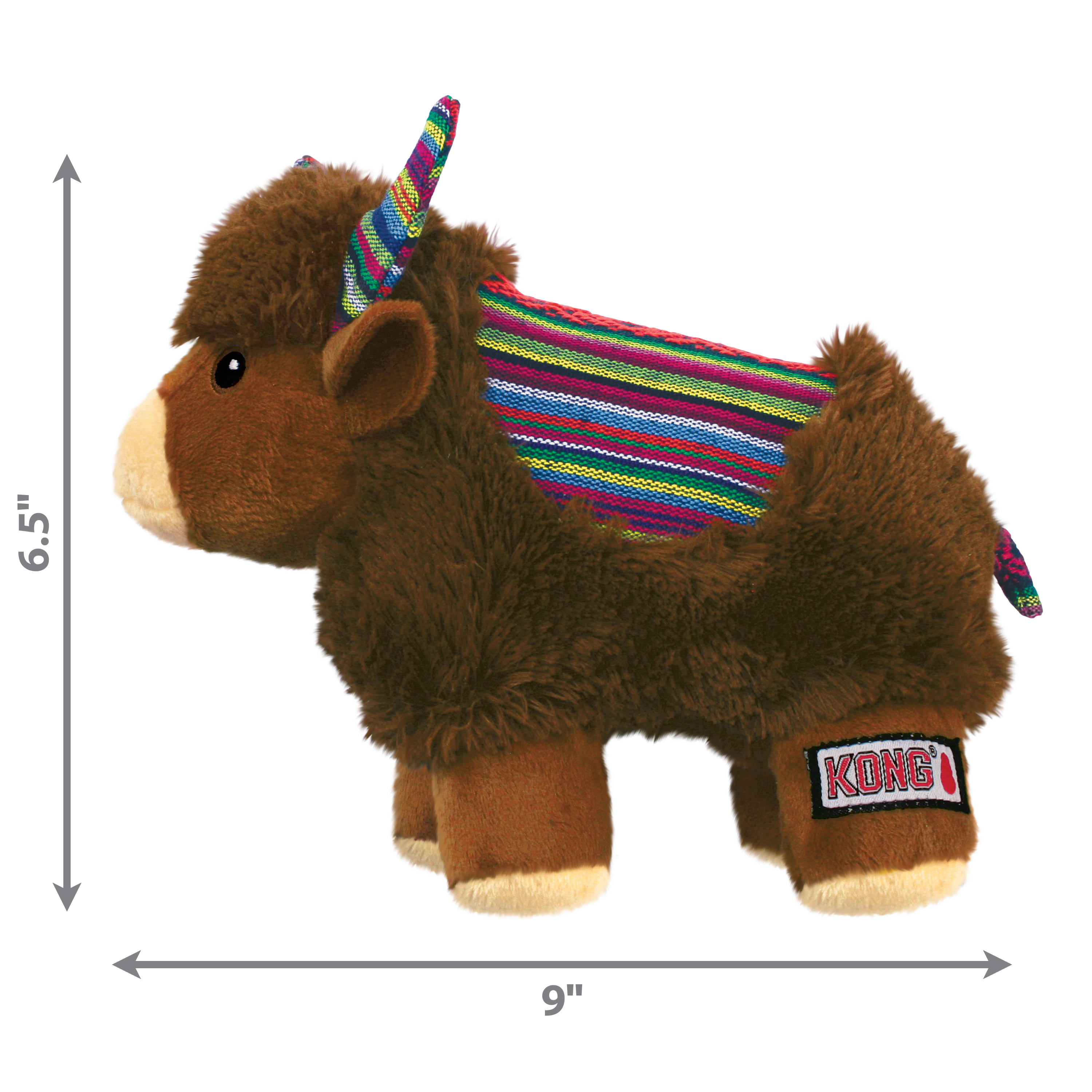 KONG Sherps Yak Dog Toy