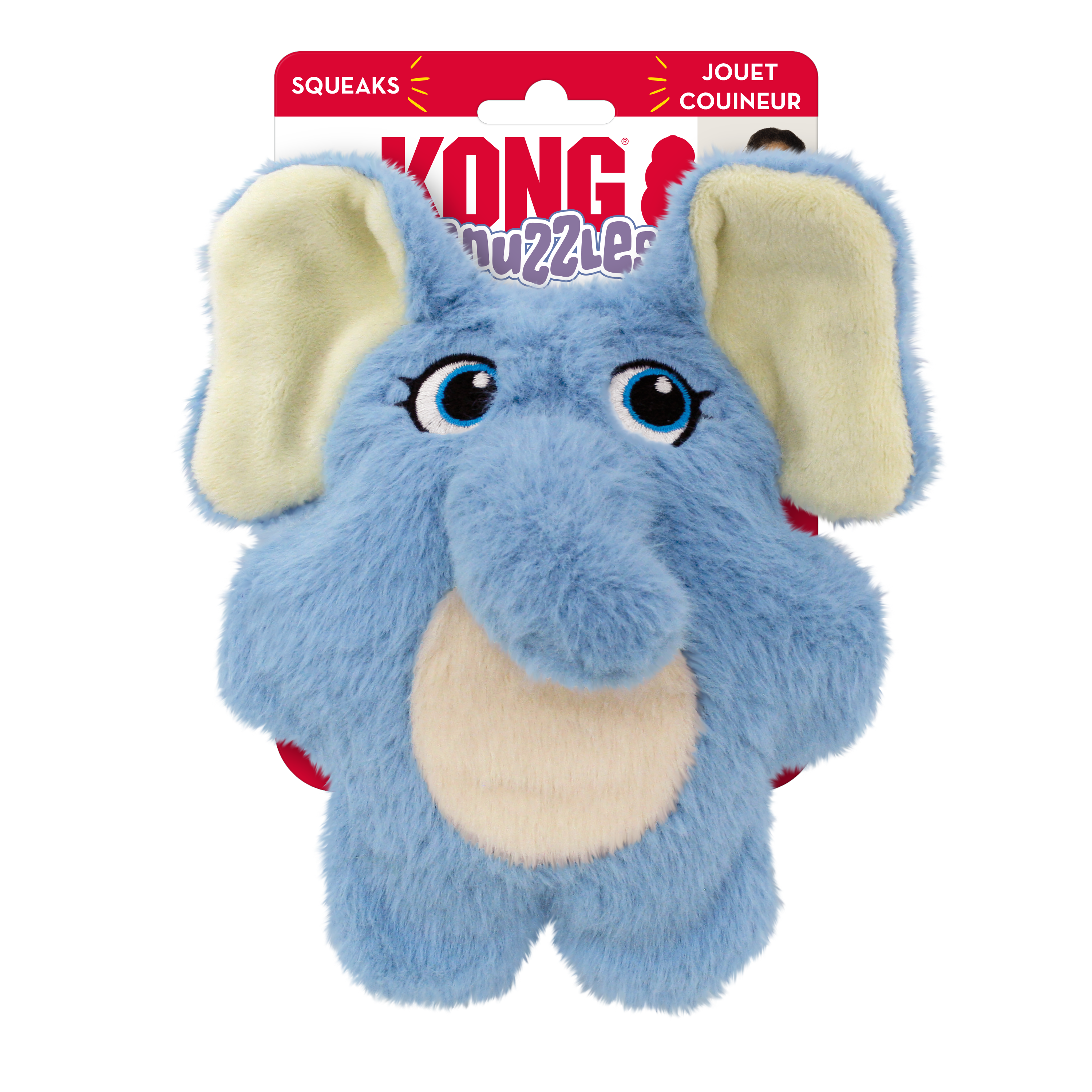 Kong Snuzzles Kiddos Elephant Dog Toy