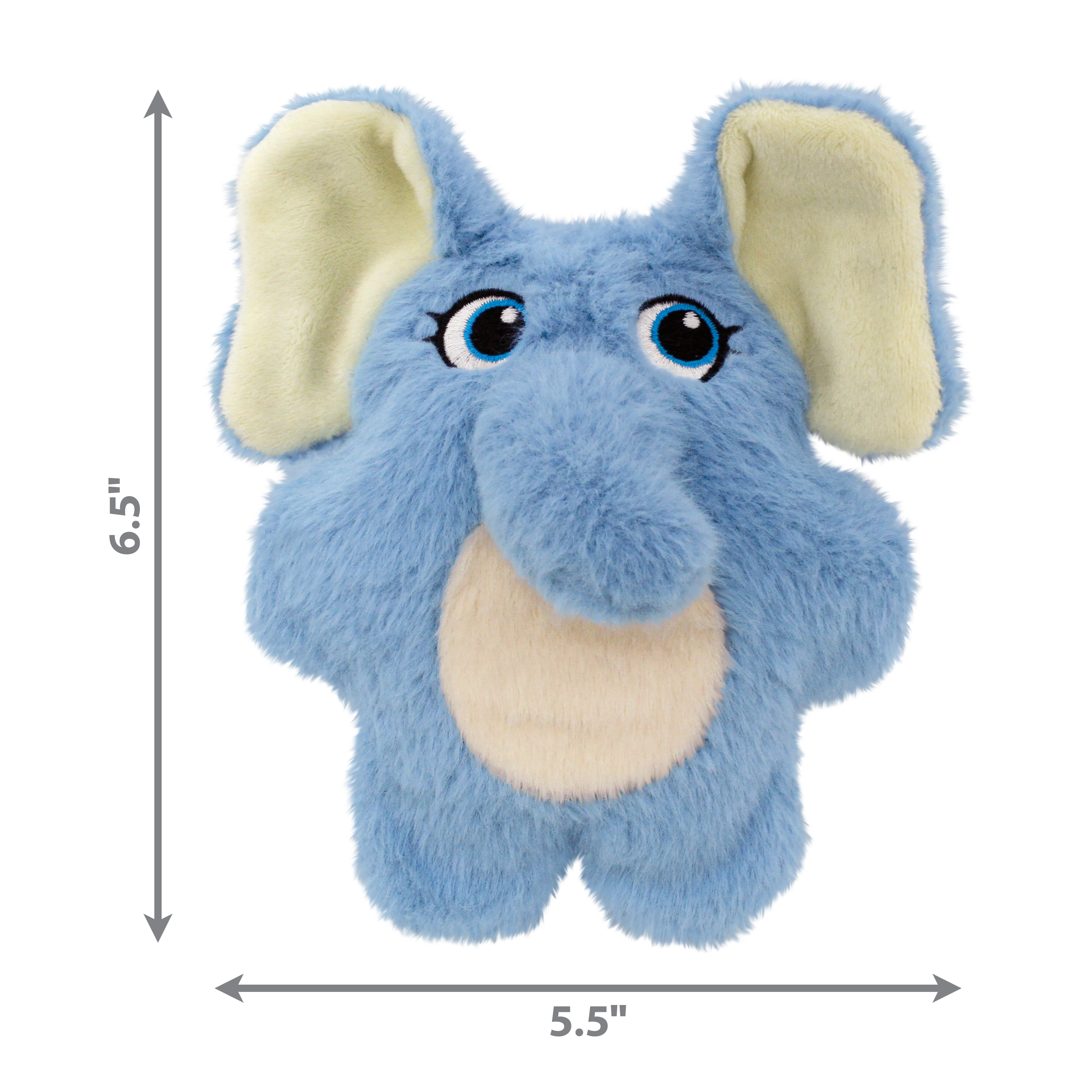 Kong Snuzzles Kiddos Elephant Dog Toy
