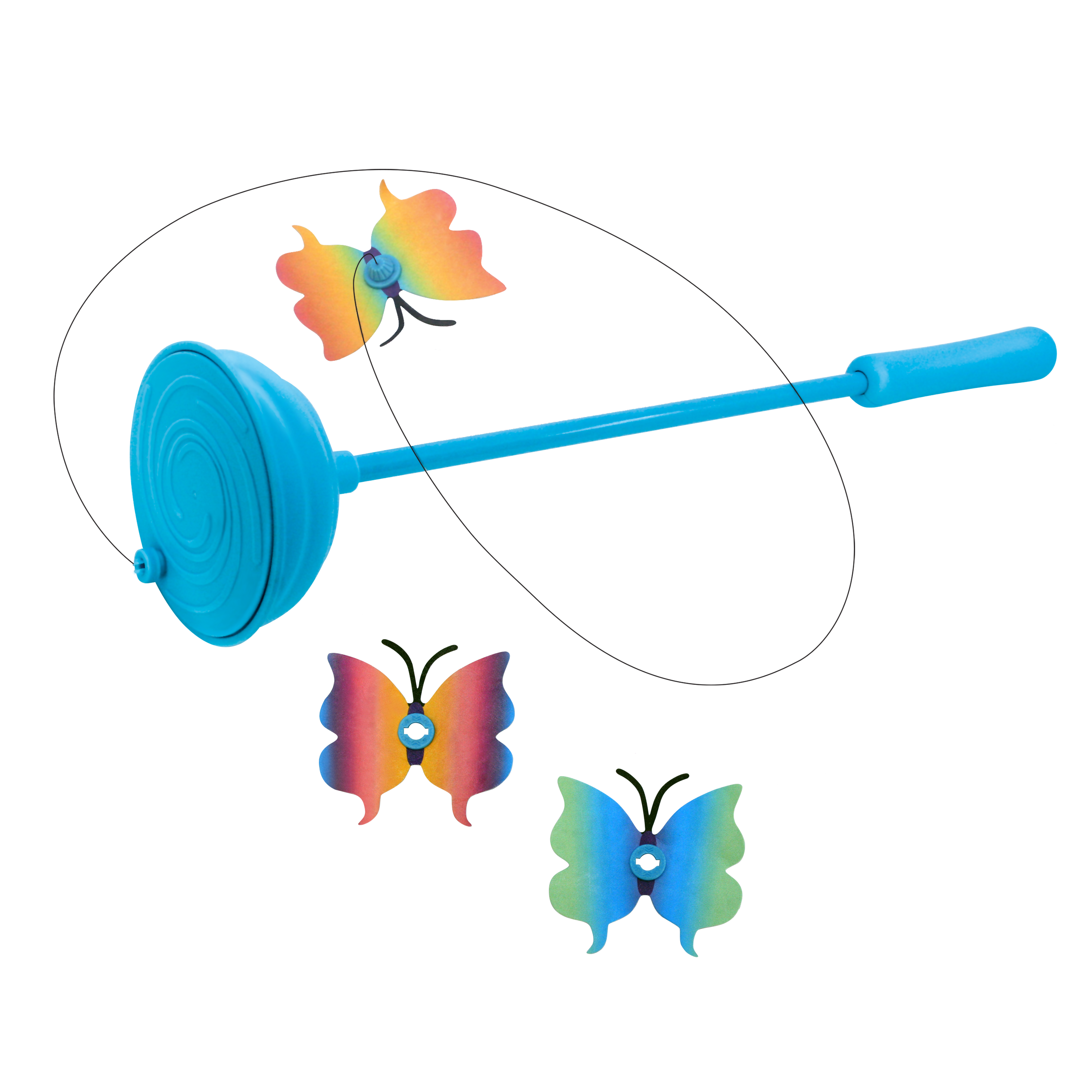 KONG Teaser Butterfly Assorted Cat Toy