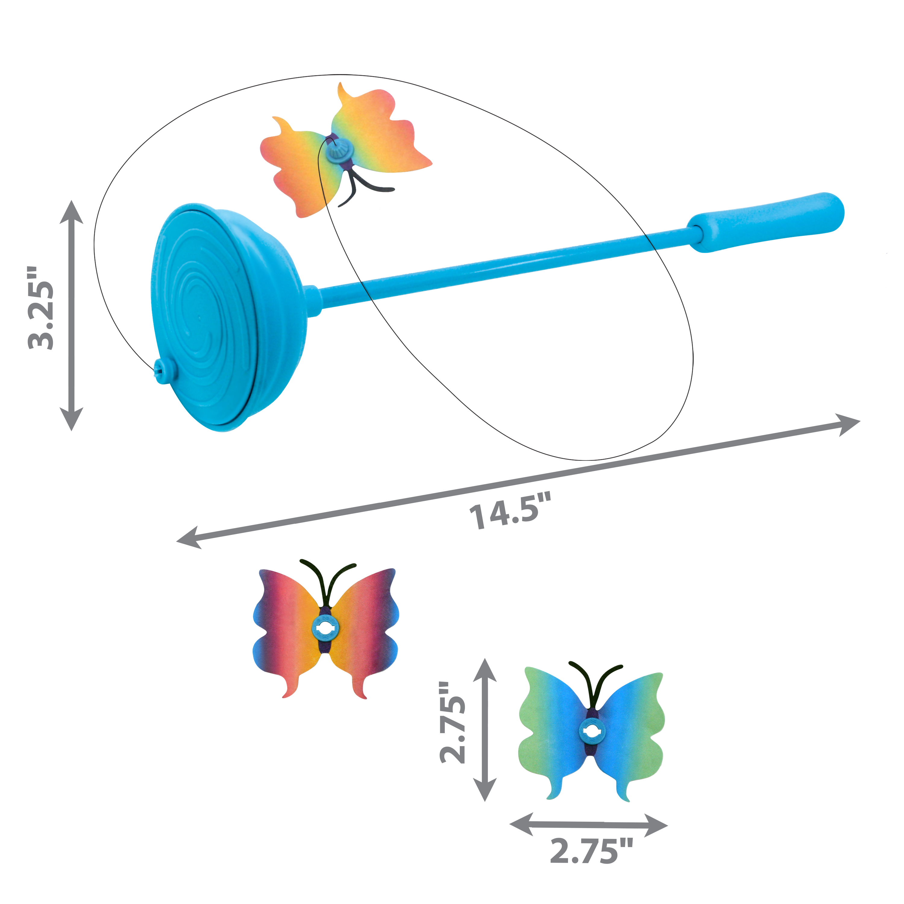 KONG Teaser Butterfly Assorted Cat Toy