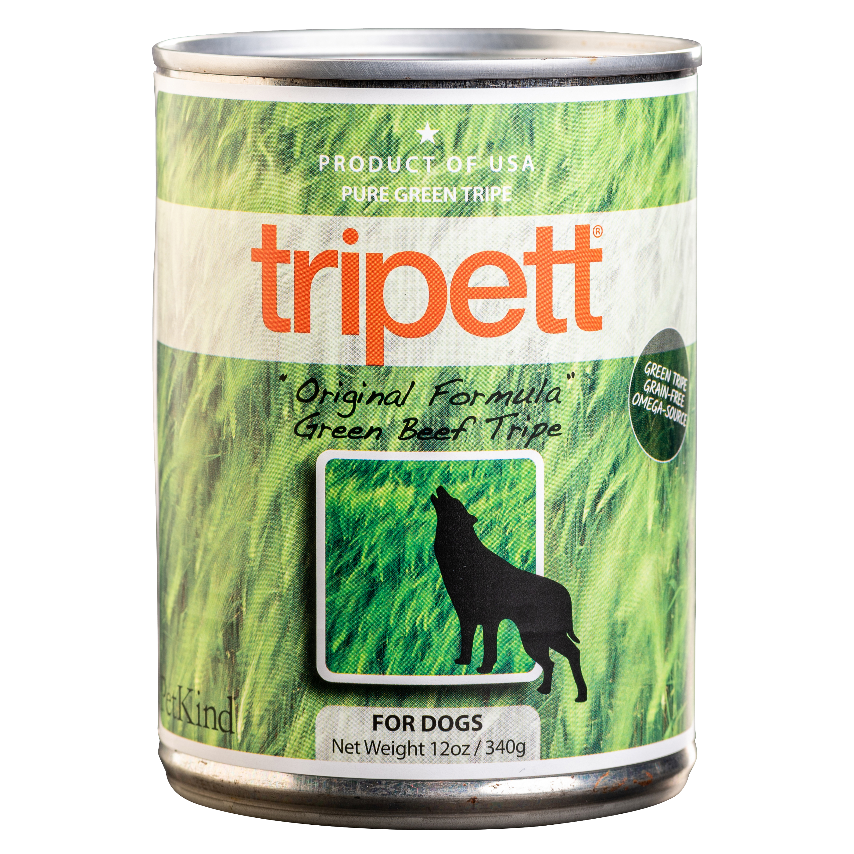 PetKind Green Beef Tripett Wet Dog Food
